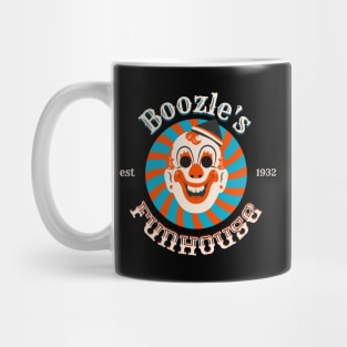 Boozle's Funhouse Clown Carnival Print Mug